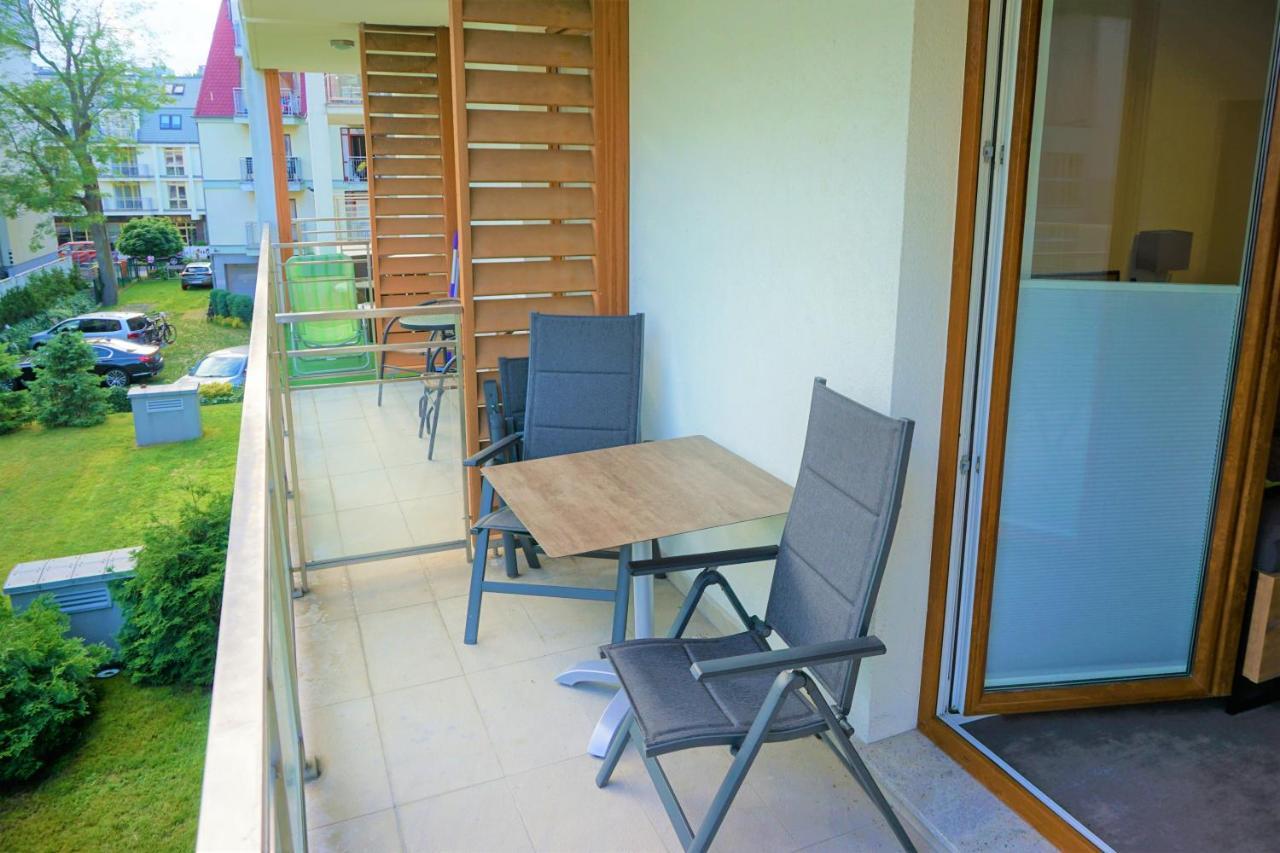 Usedom-Apartment Im Haus Feniks Świnoujście Exterior foto